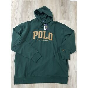 Polo Ralph Lauren Fleece Logo Hoodie Pullover XLT Tall NWT